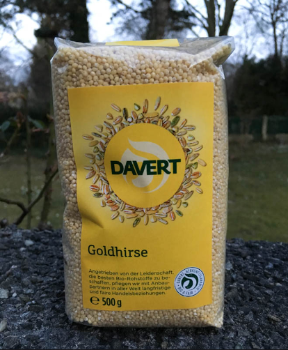 Hạt kê vàng hữu cơ Davert 500gr