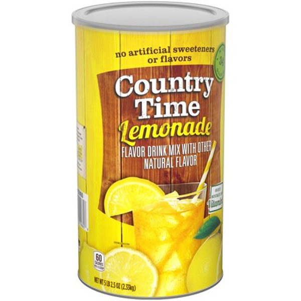Bột pha nước chanh Country Time Lemonade 538G vs 2.33kg cua Mỹ