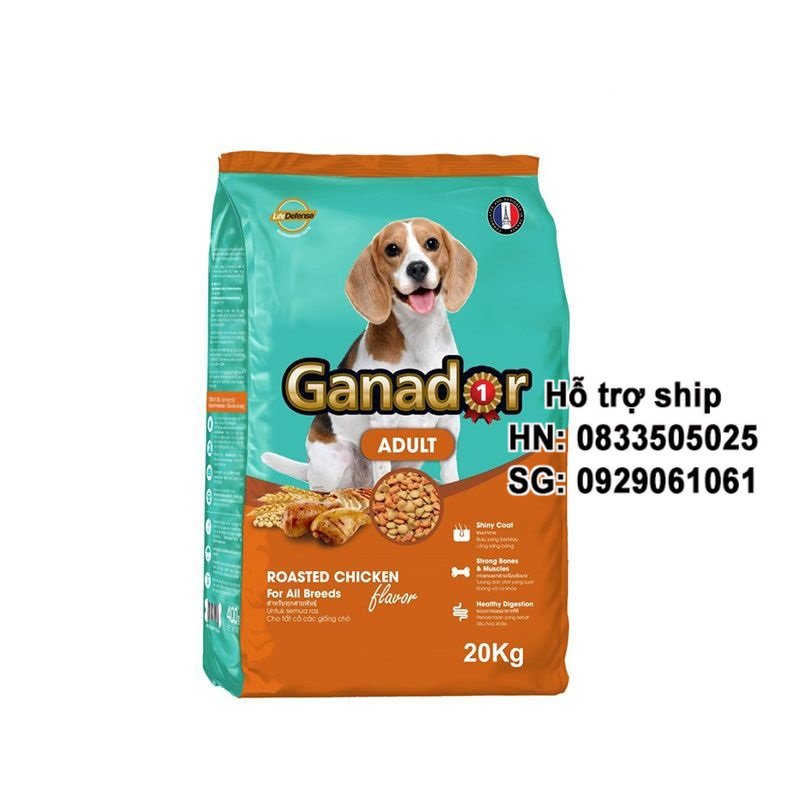 Hanpet - GANADOR Thức ăn chó dạng hạt cao cấp thức ăn dành cho chó mọi lứa tuổi