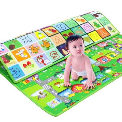 Thảm Maboshi 2 Mặt Cao cấp- Thảm Bò Cho Bé