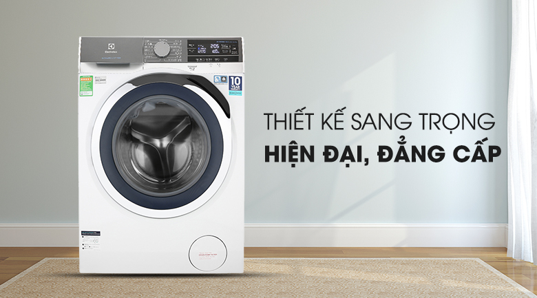 [Trả góp 0%]Máy giặt Electrolux 10 kg lồng ngang EWF1023BEWA