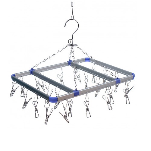Móc chùm phơi quần áo bằng inox ST98662