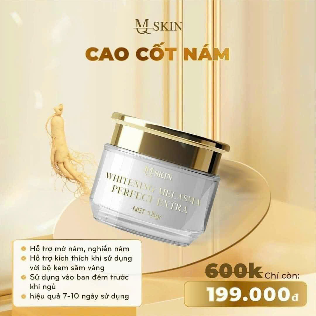 Combo Sâm Vàng Mq skin,Chính Hãng