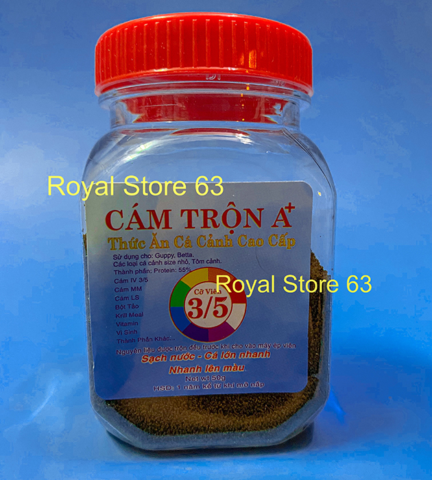 Cám Trộn dinh dưỡng cao cho cá cảnh A+ (50gram)