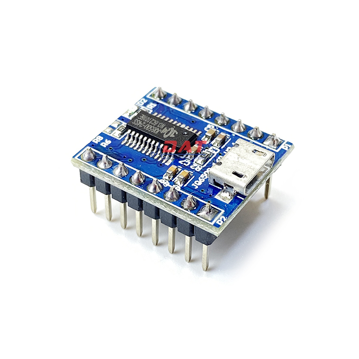 Mạch phát âm thanh mp3 jq6500 giao tiếp uart
