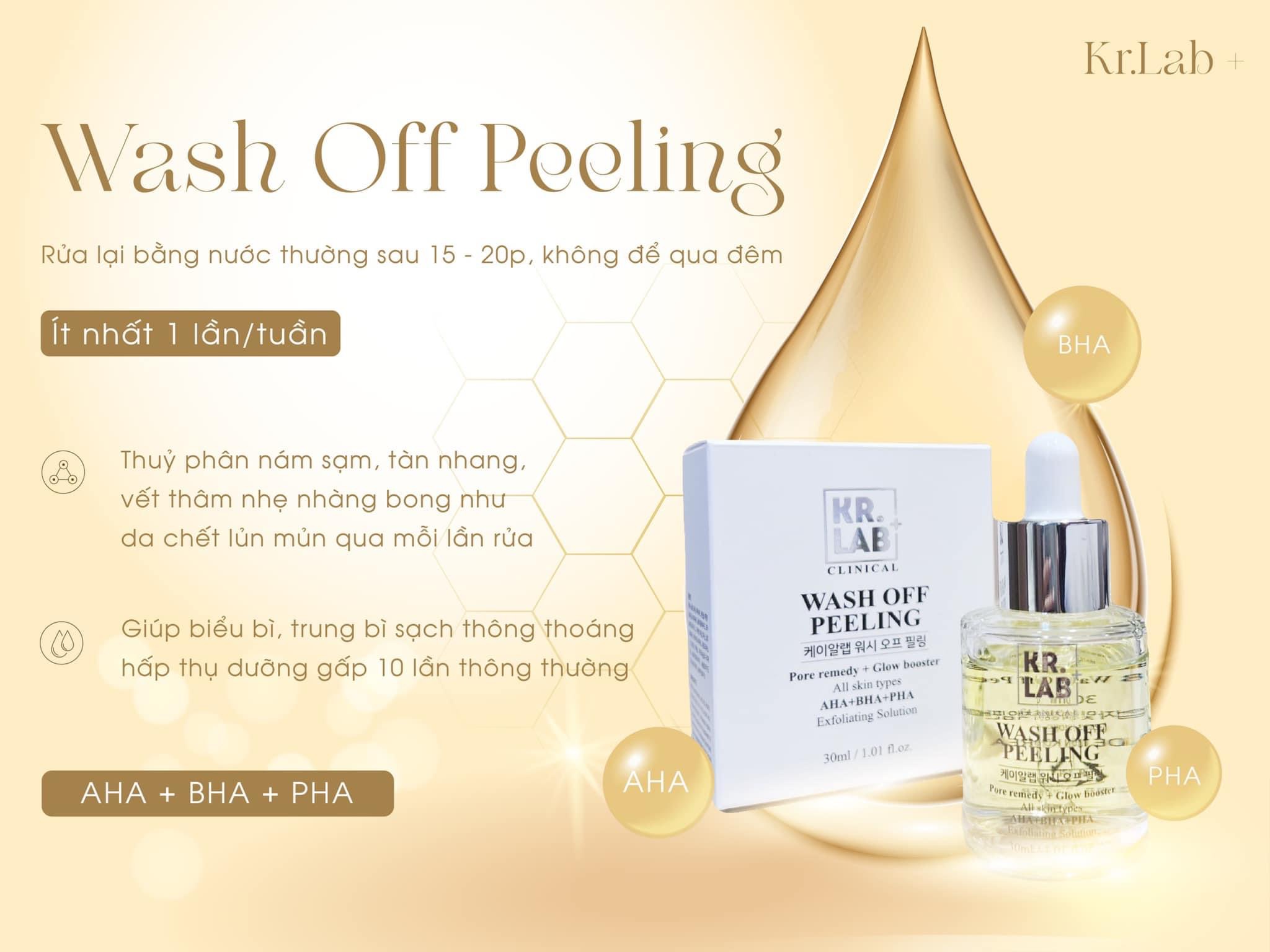 Tinh chất Peel da pha lê căng bóng Hàn Quốc KR.LAB+ 30ml