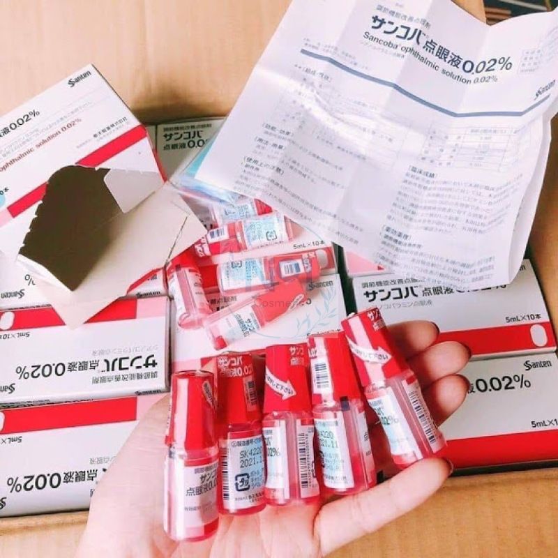 Nhỏ mắt chống cận Nhật Sancoba 5ml