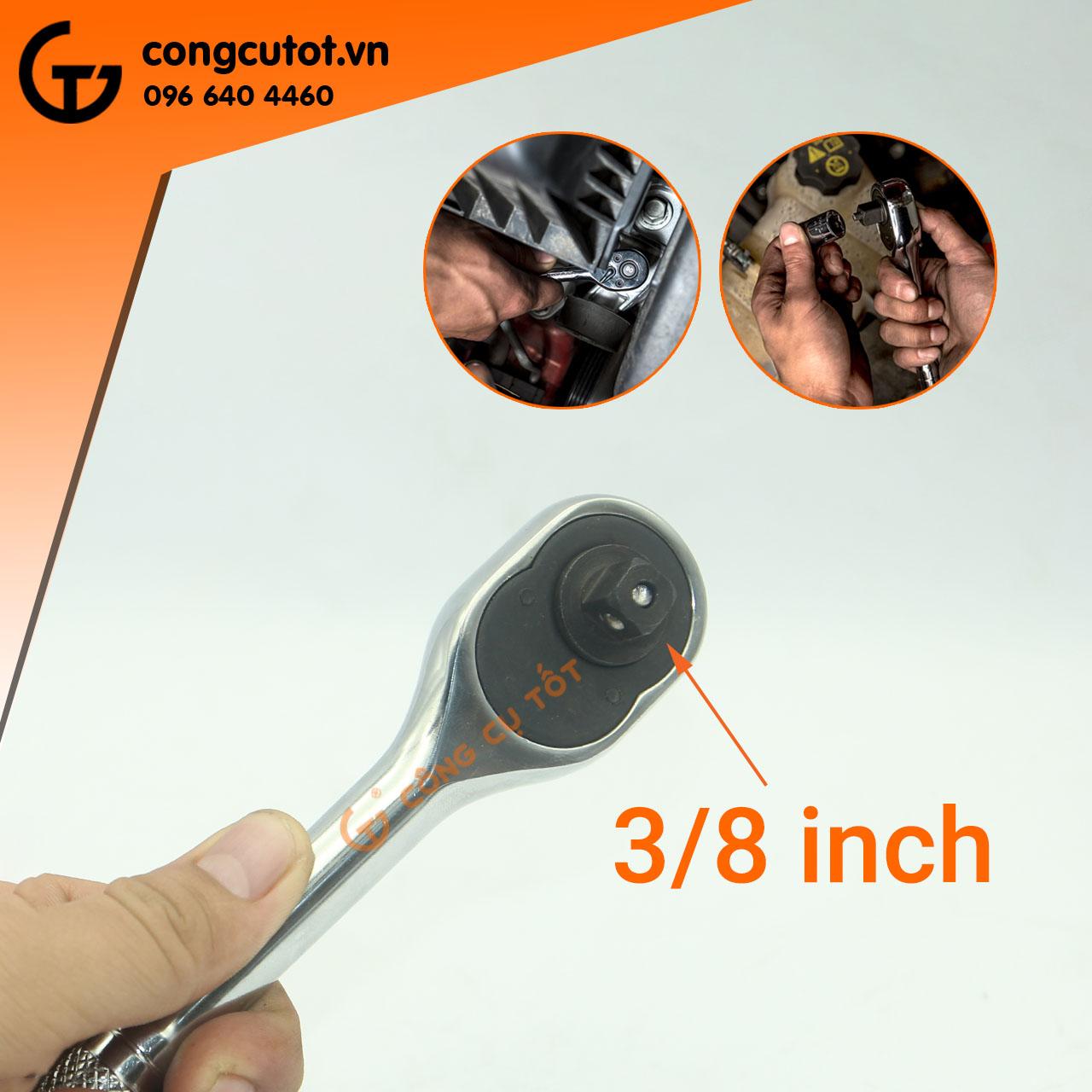 Tay vặn tự động 3/8" C-Mart F0281-3/8