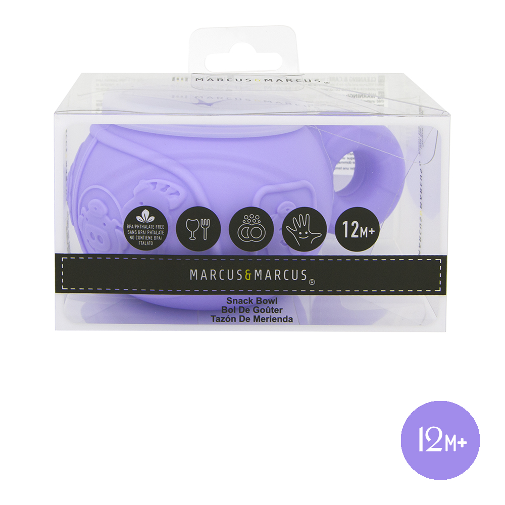 Hũ đựng bánh ăn dặm silicon chống đổ cho bé Marcus & Marcus, từ 12 tháng - Willo