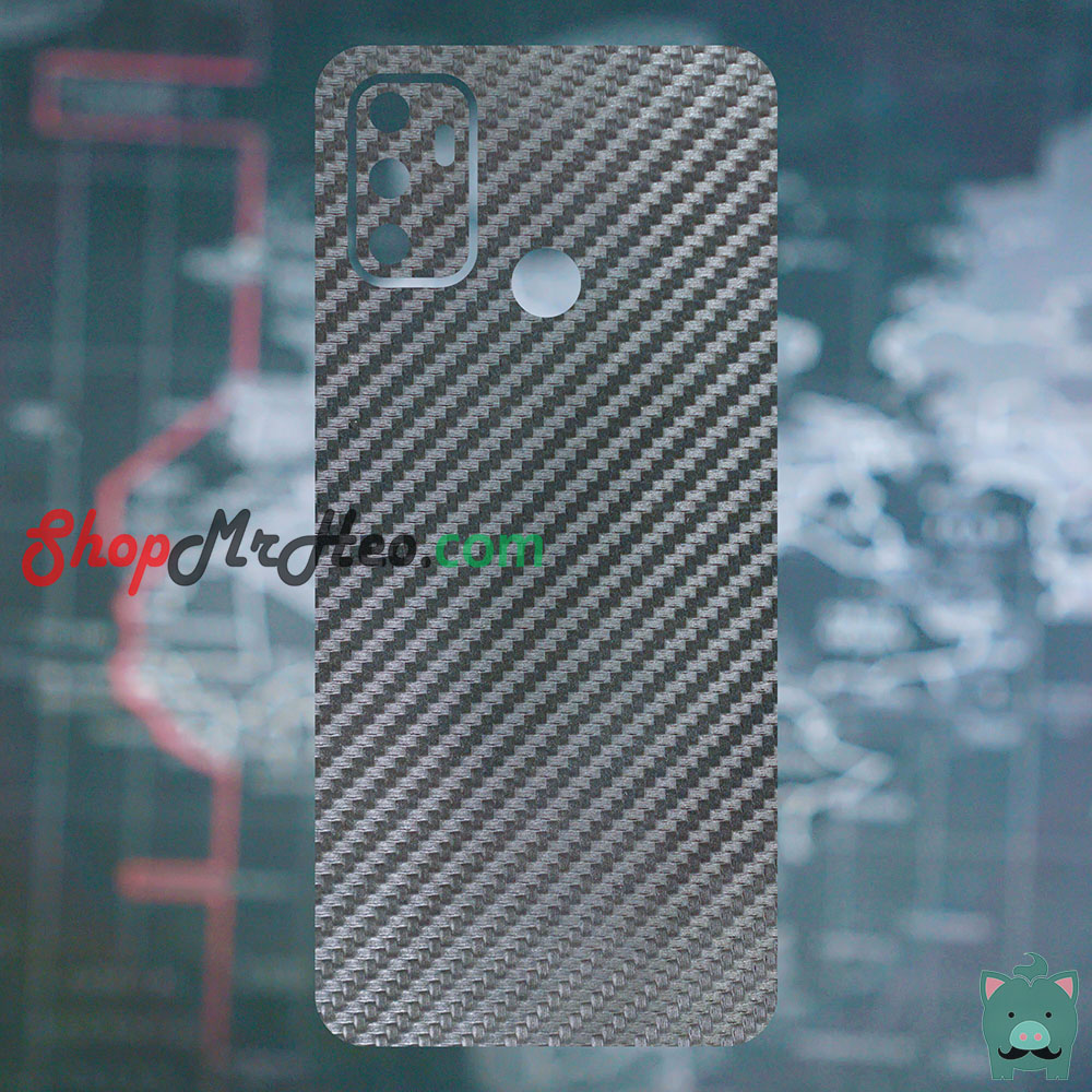 [HCM]Skin Dán Mặt Sau Lưng Vân Nhôm OPPO A53 2020