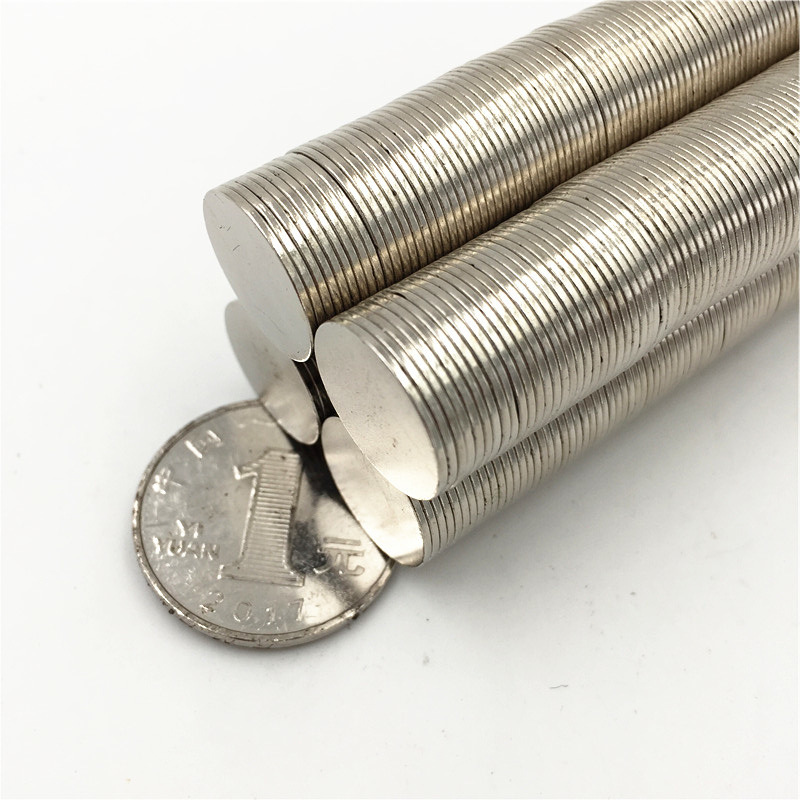 Bộ 10 viên nam châm đất hiếm 15x1mm
