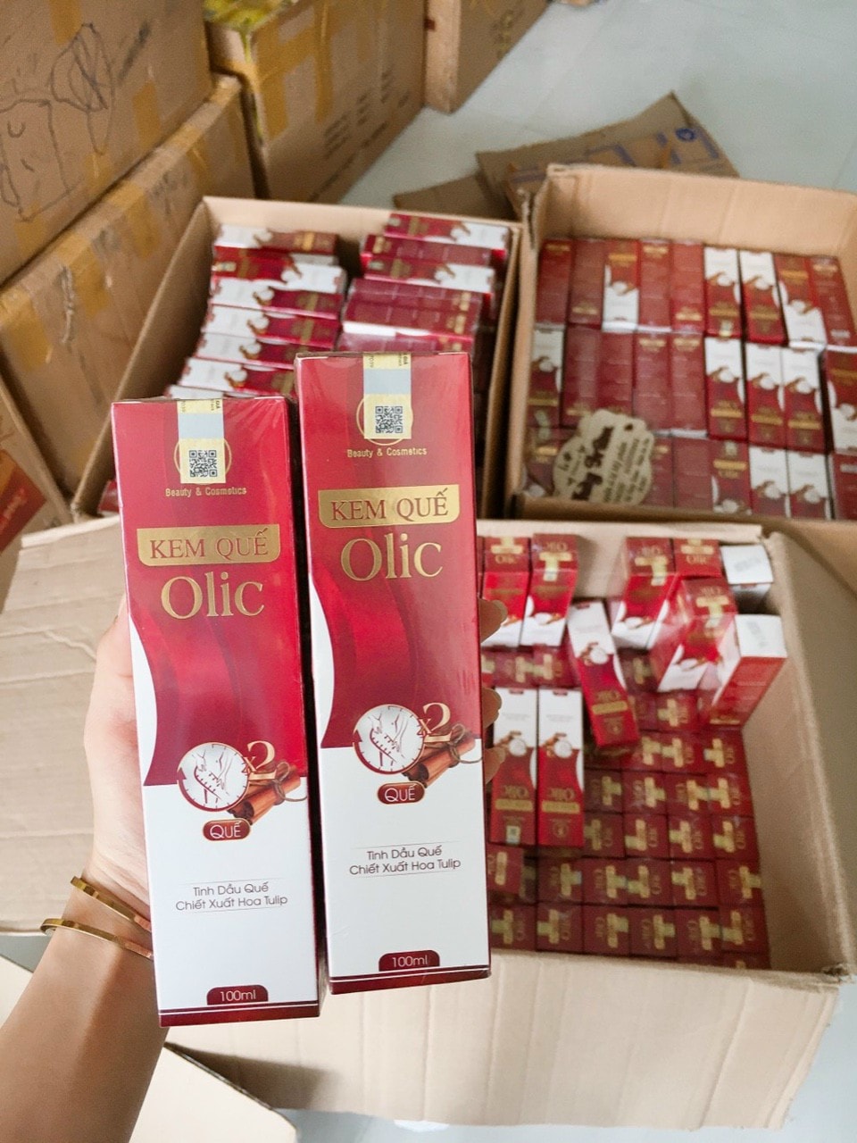 Kem tan mỡ Olic 100ml (tan mỡ olic)