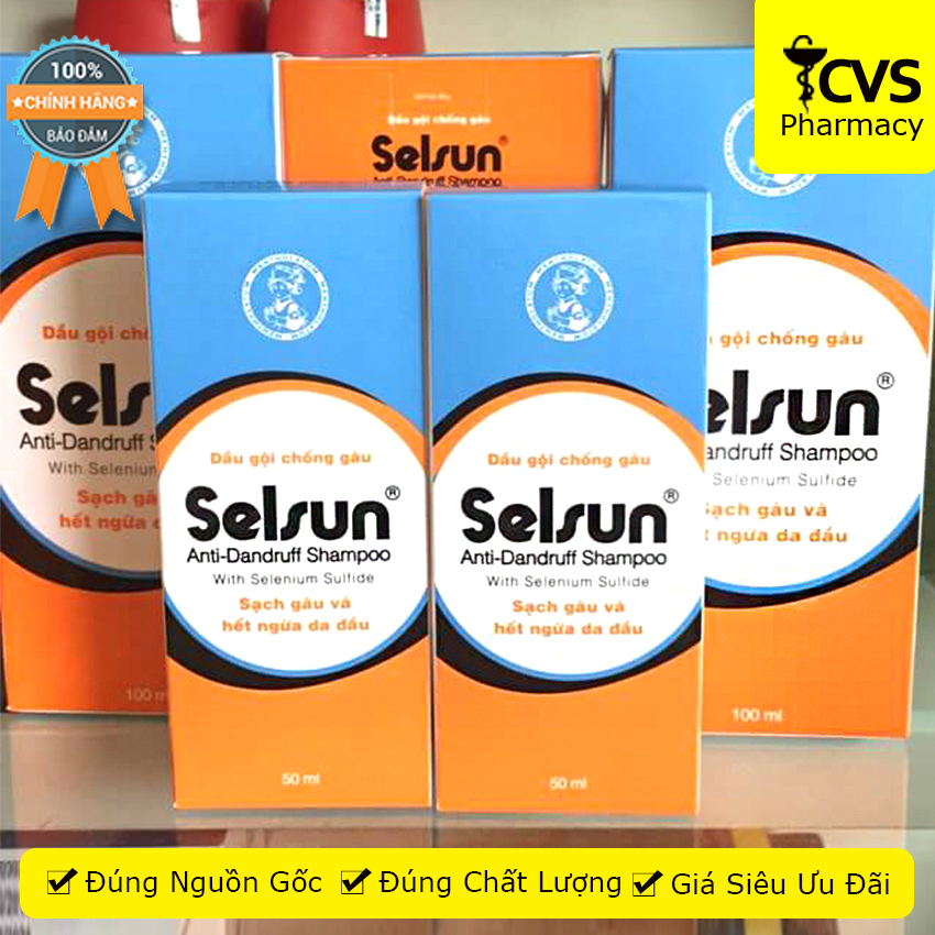 Dầu gội chống gàu Selsun Anti-Dandruff Shampoo - cvspharmacy