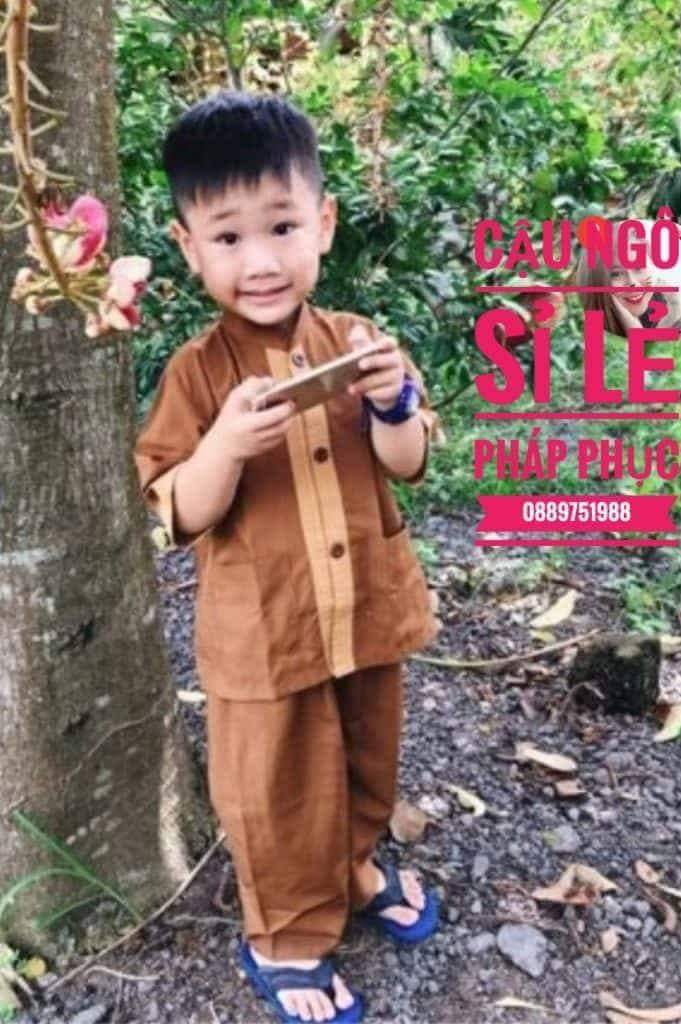 [HCM]Đồ lam đi chùa bé trai