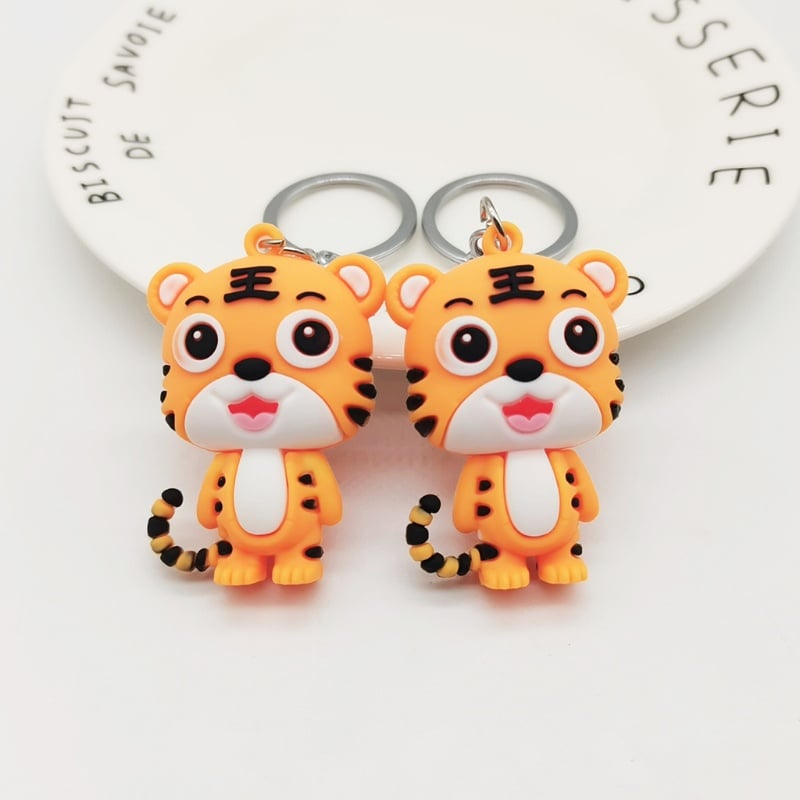 Móc khóa hình Hổ siêu cute đáng yêu