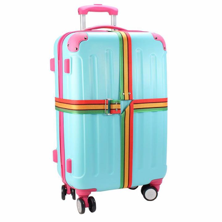 Dây đai ràng vali chữ thập dài 2m (Có chọn màu)