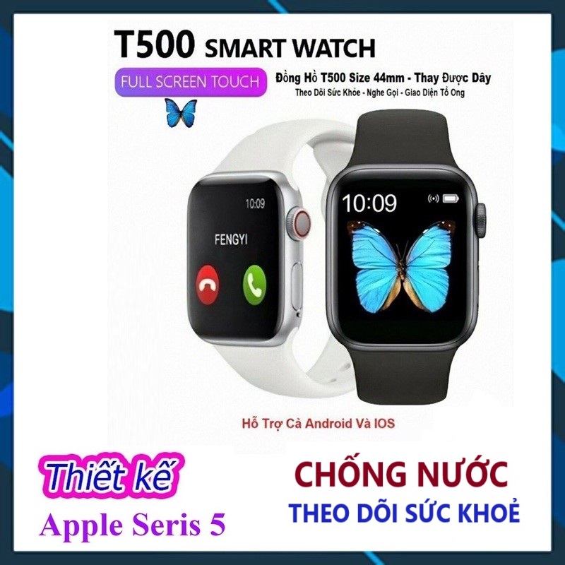 >> BÁO GIÁ ĐỒNG HỒ THÔNG MINH T500 V3 CAO CẤP - SERIES 4 - BẢO HÀNH 6 THÁNG | Shopee Lazada Sendo Tiki mới nhất 106 Đồng Hồ Điện Tử Thông Minh - ĐỒNG HỒ THÔNG MINH T500 SERI 5 CHỐNG NƯỚC IP67 FULL BOX BẢO HÀNH 12 THÁNG, Đồng Hồ Thông Minh T500 Watch - Smart Watch T500 Đồng Hồ Đeo Tay Đẳng Cấp Thời Thượng