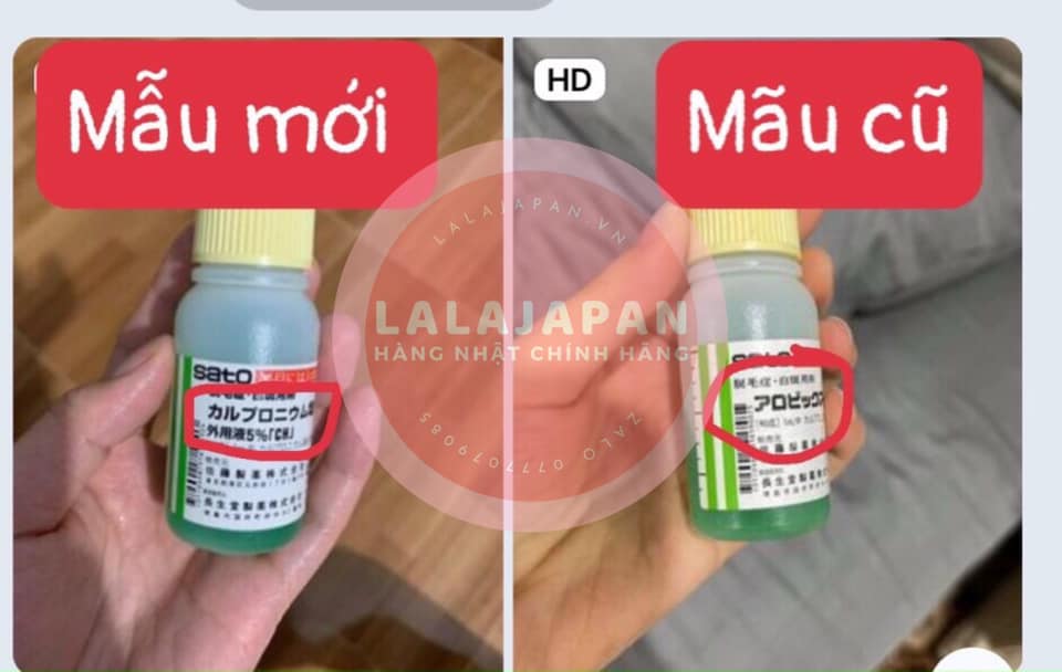 [Mẫu mới] Tinh chất mọc tóc giảm rụng Sato Nhật Bản 30ml