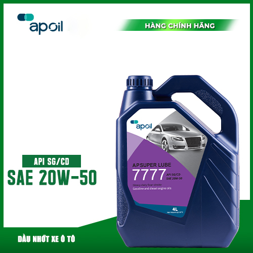 Dầu nhớt ô tô AP SUPER LUBE 7777
