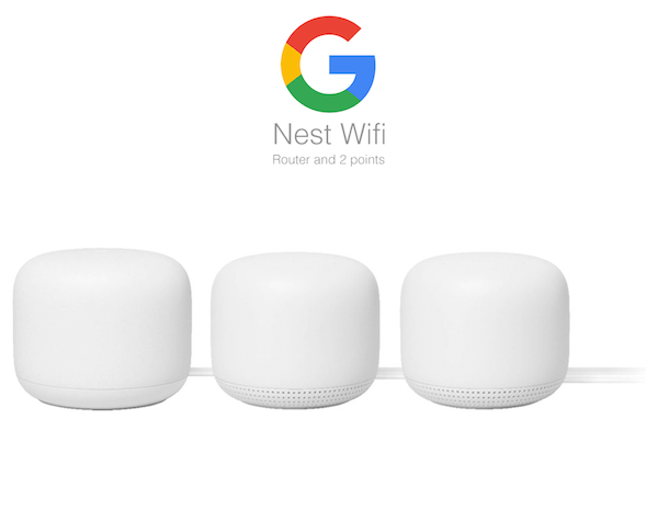 [Trả góp 0%]Thiết Bị Phát Wifi Google Nest Wifi Router & 2 Points