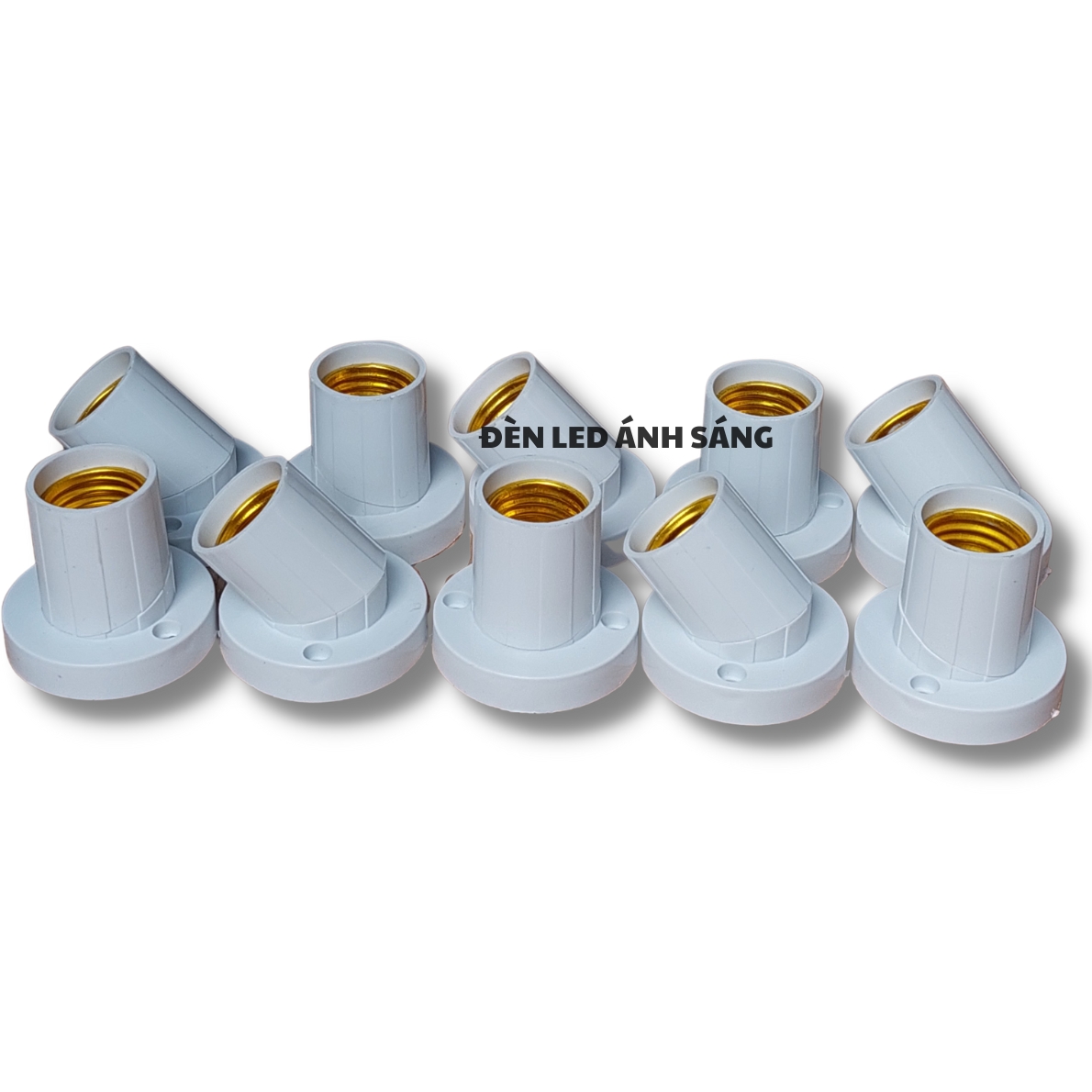 Combo 5 đui đèn xoay thẳng, xéo đa năng E27