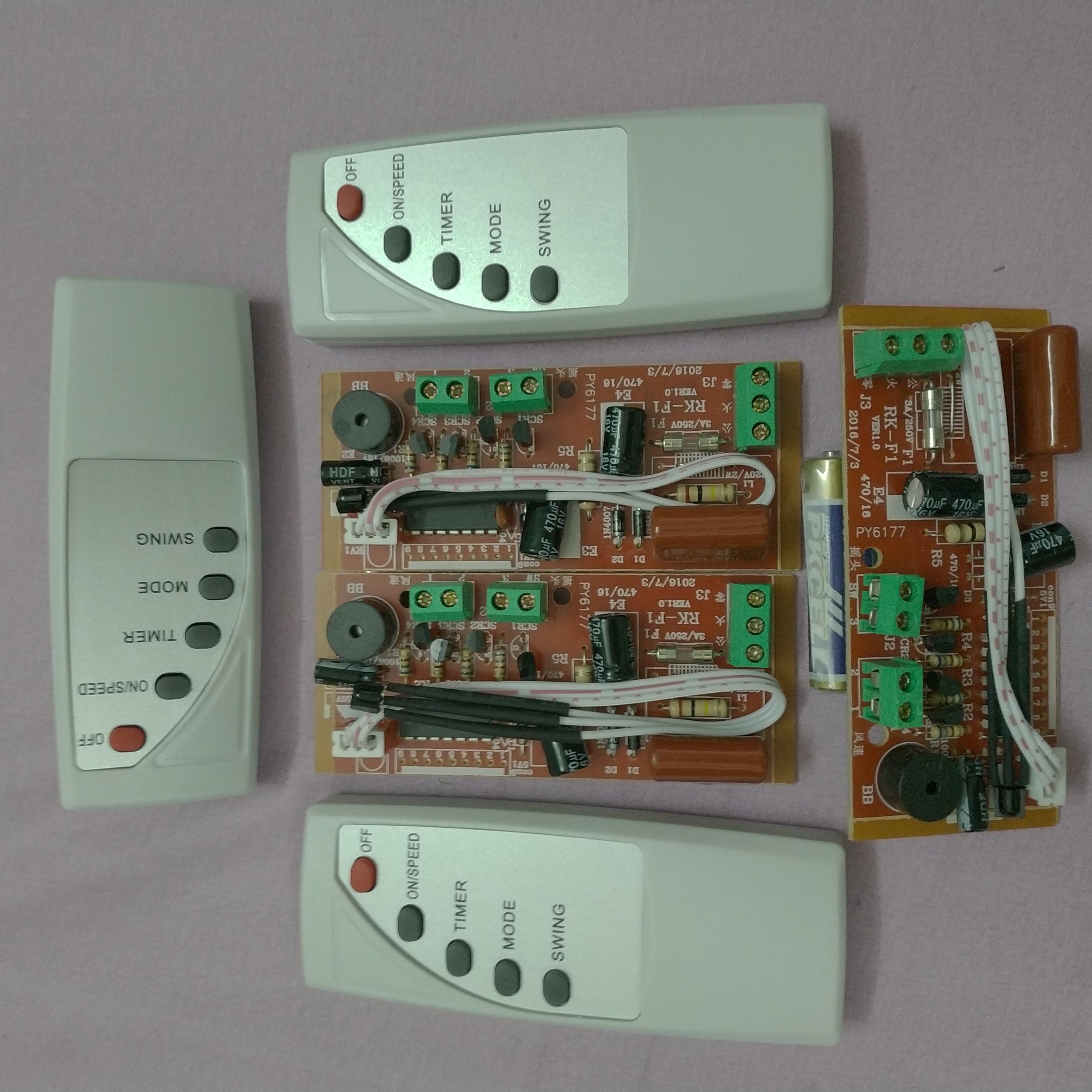 Bộ Mạch điều khiển từ xa quạt (Tiếng Anh)
