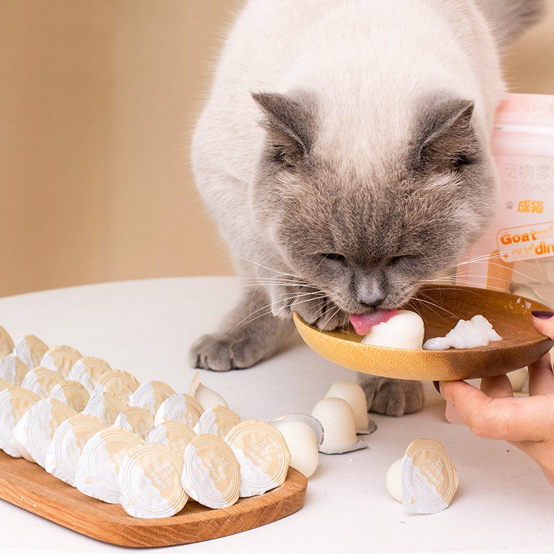 PUDDING SỮA DÊ CHO CHÓ MÈO BỔ SUNG CANXI