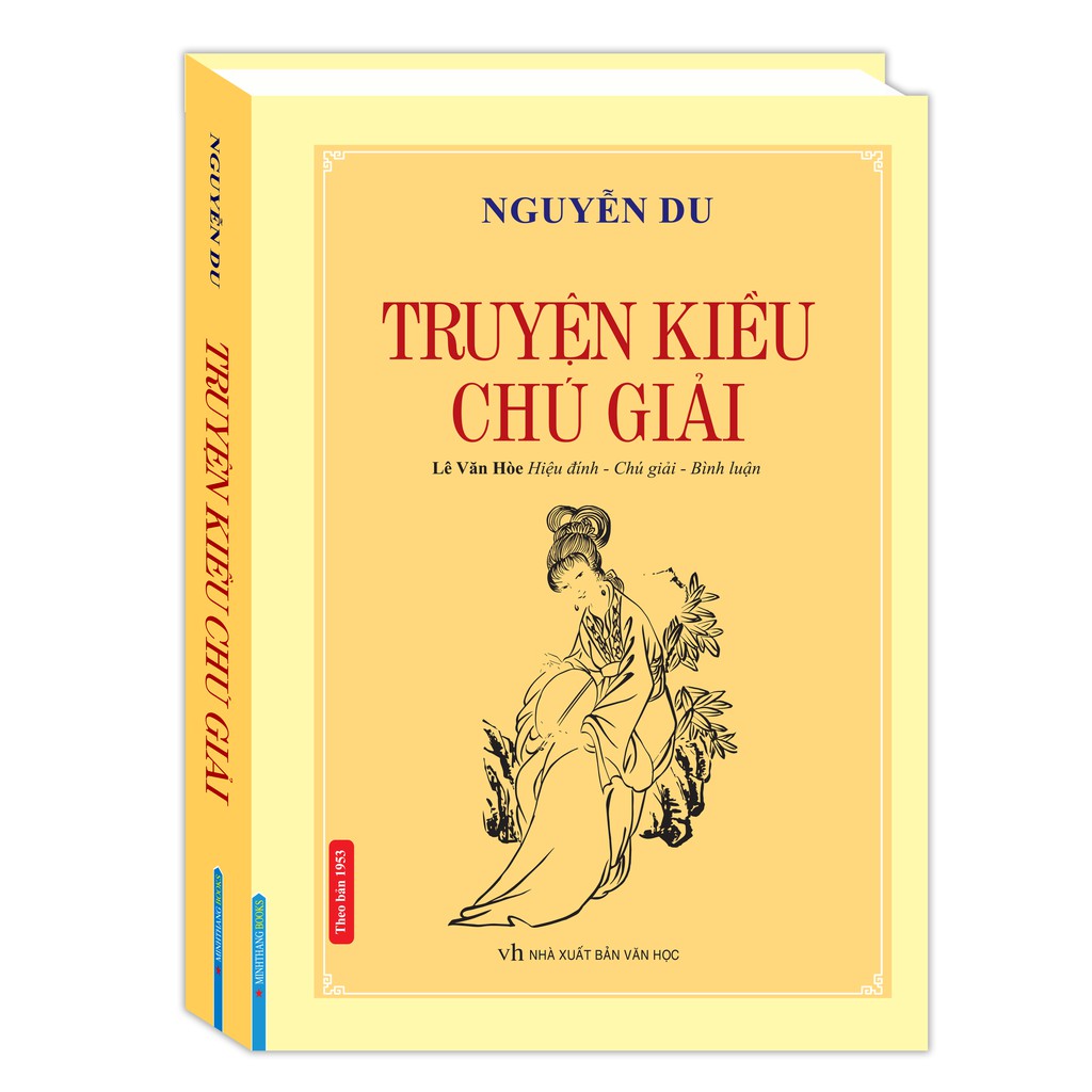 Sách - Truyện Kiều chú giải Mhbooks tặng Bookmark (BM)