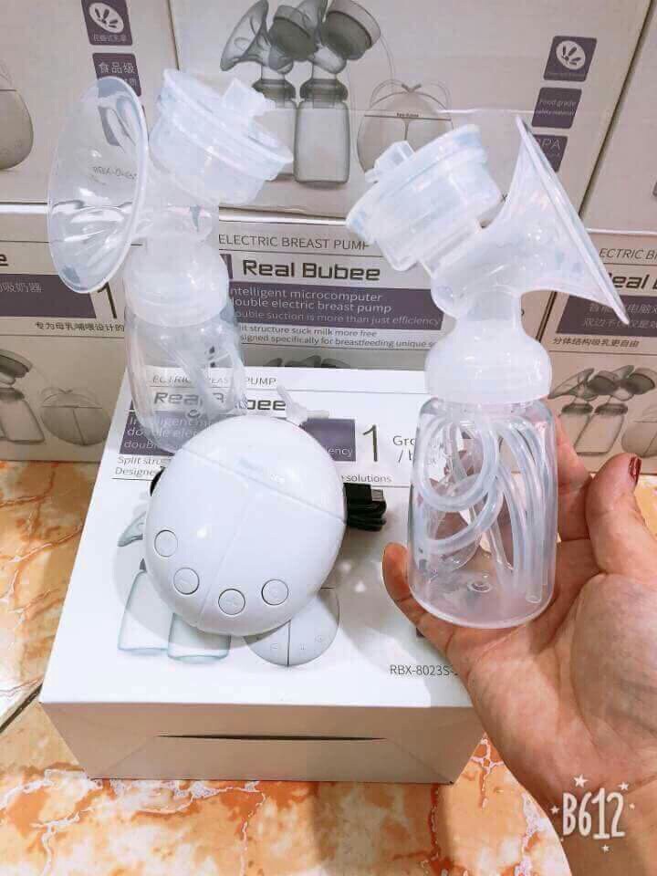 Máy hút sữa điện đôi Real Bubee cao cấp