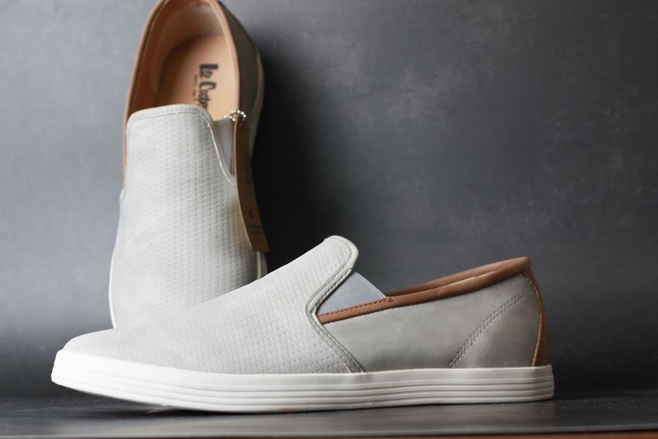 ✳✳✳ [Hàng Auth - Màu Xám] ✳ Giày Lee Cooper Slip on - Xám✳✳✳