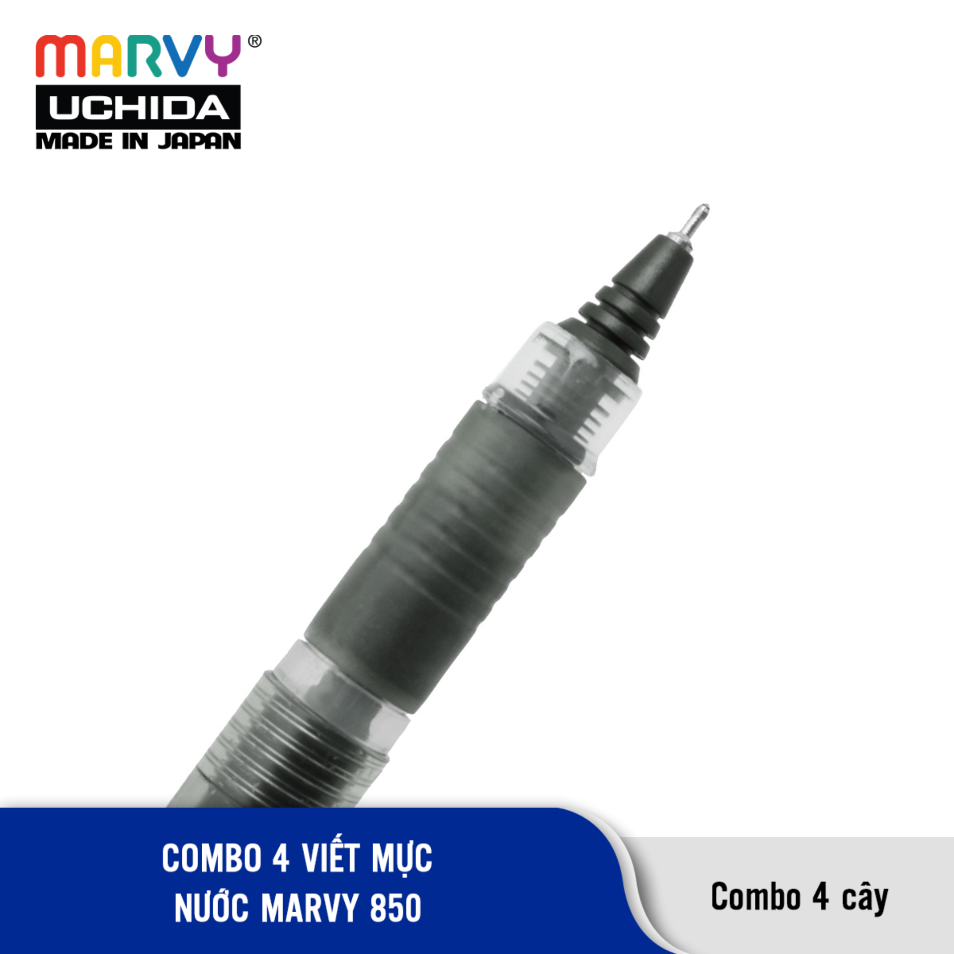 Combo 4 Viết Mực Nước Marvy 850