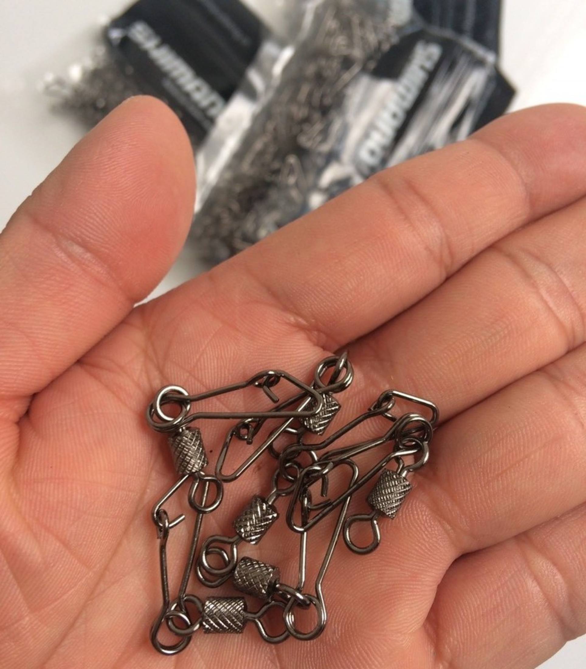 Khóa Link,Má ní câu cá shimano ( loại xịn)-bịch 100 cái