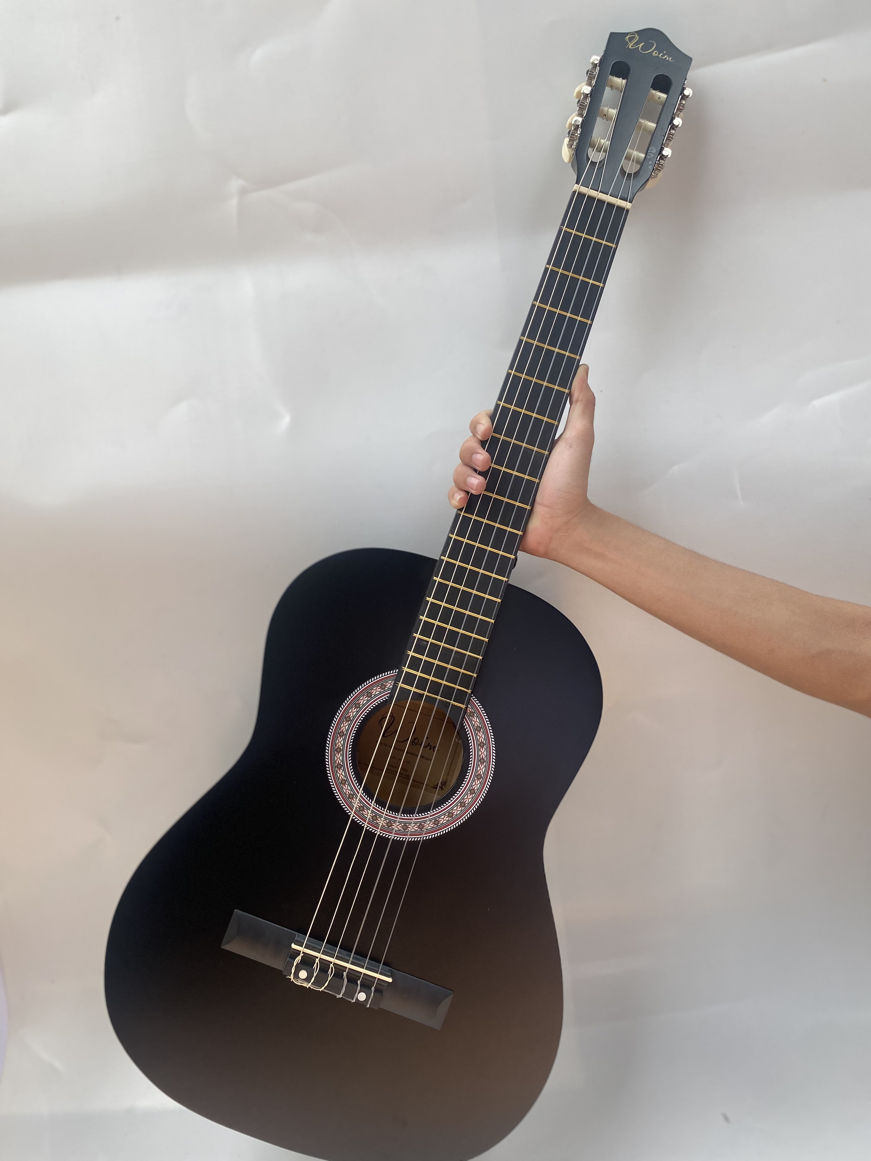 Đàn Guitar Classic Dây Nylon Có Ty Chống Cong Cần.