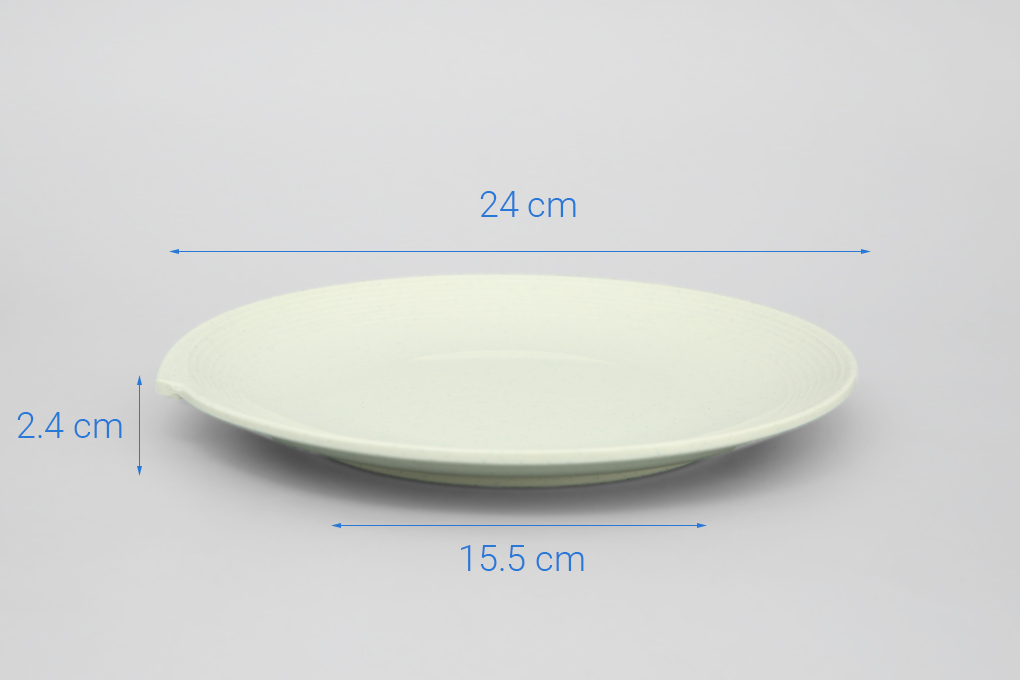 [HCM]Dĩa cạn nhựa Melamine 24 cm Superware PML081
