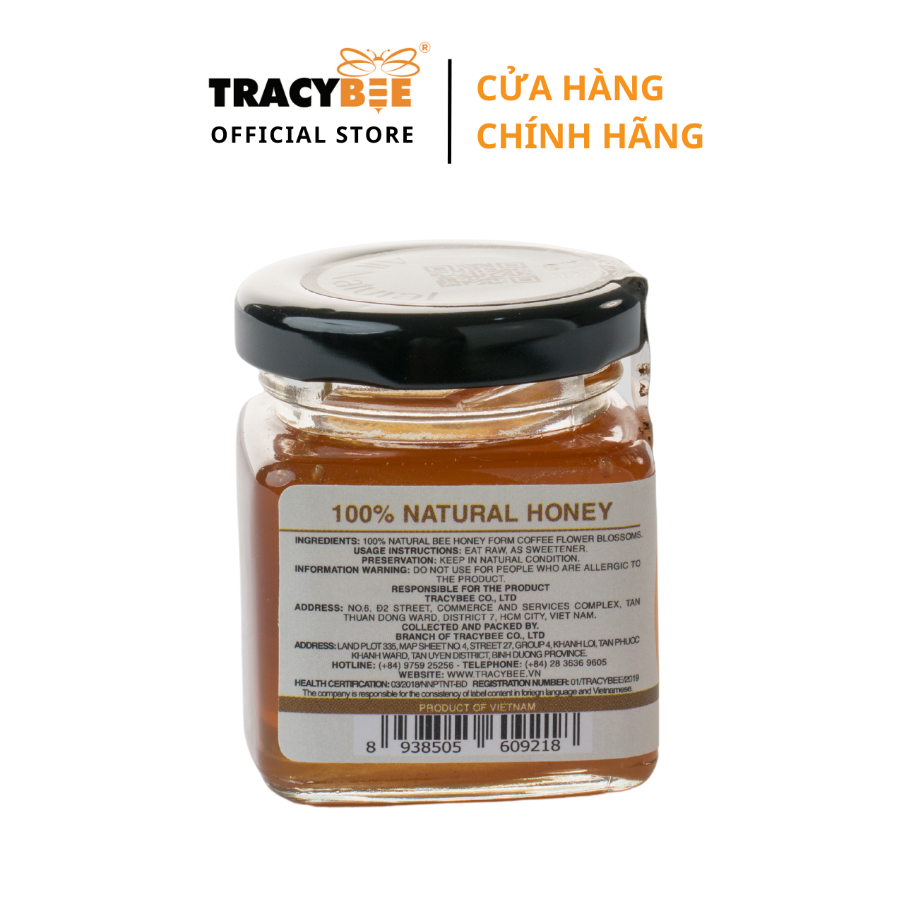 MẬT ONG HOA CÀ PHÊ TRACYBEE 70G