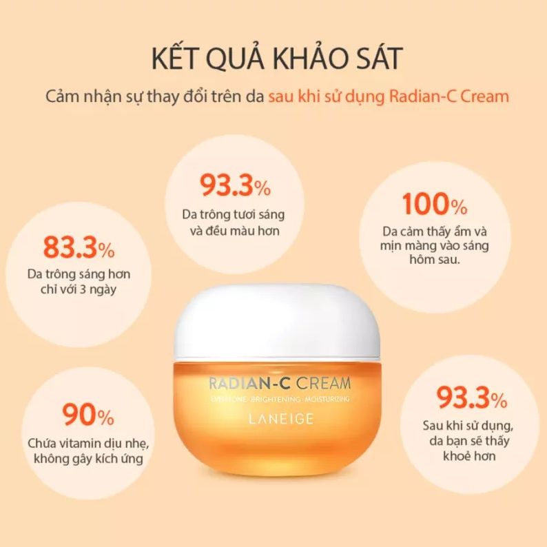 Kem dưỡng trắng da Laneige Radian-C