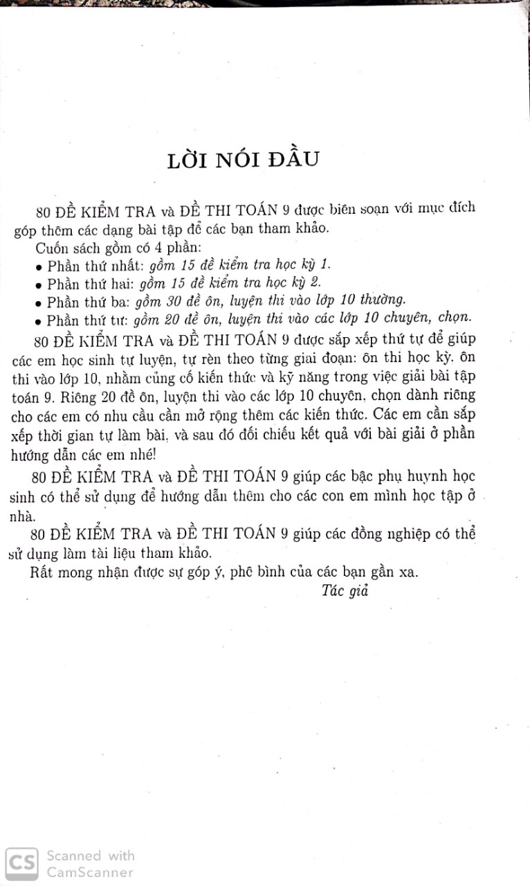 [HCM]80 Đề kiểm tra và đề thi Toán 9