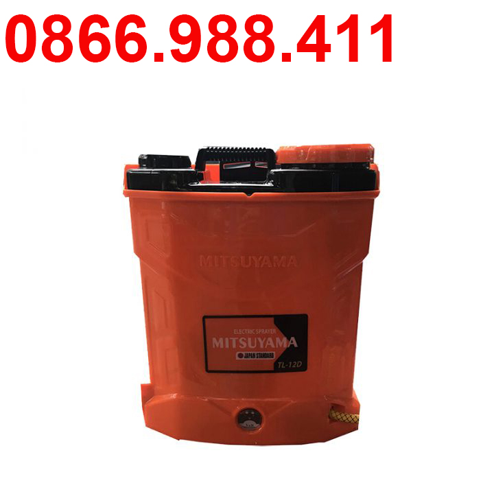 Bình phun xịt điện 12l mitsuyama tl-12d