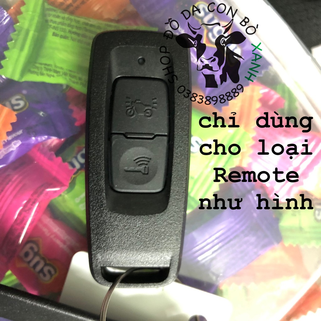 Bao Da Chìa Khóa Honda Vision 2021 handmade da thật (phom mới)