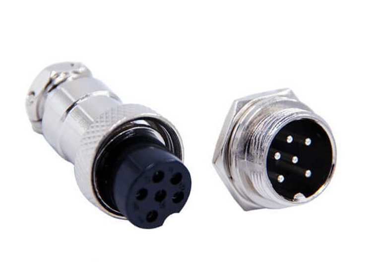 Jack kết nối GX16 phi 16mm các loại