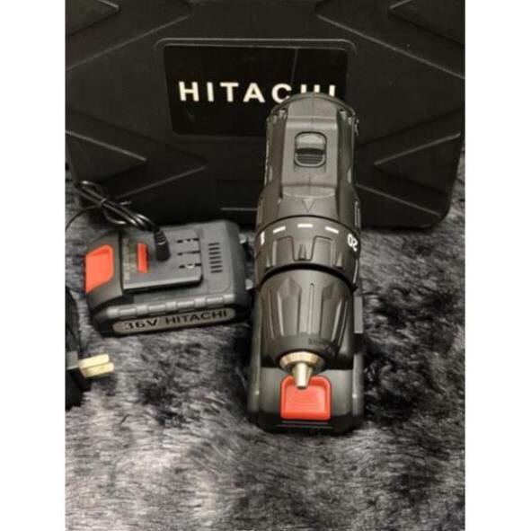 Máy Khoan Pin HiTaChi 36V - 2 Pin. Có Búa,lõi đồng