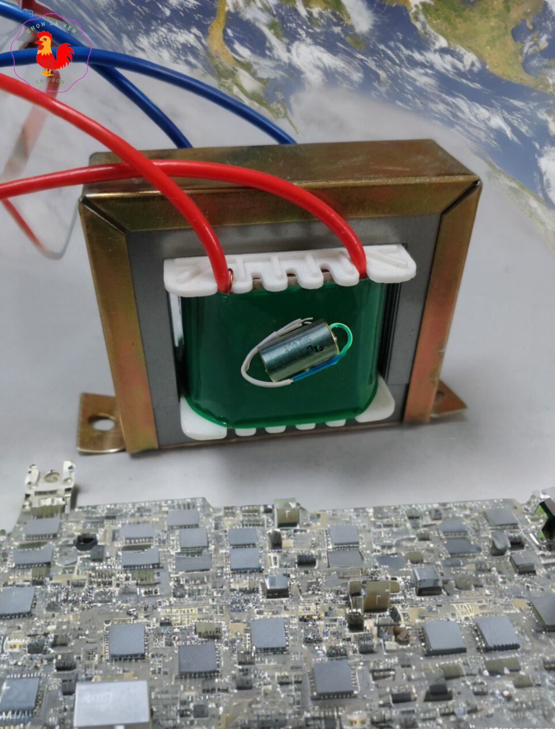 Biến áp nguồn 12V 1A cách ly mới