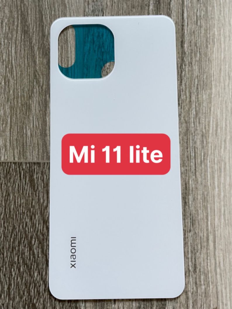 kính lưng xiaomi Mi 11 lite (4G và 5G giống nhau)