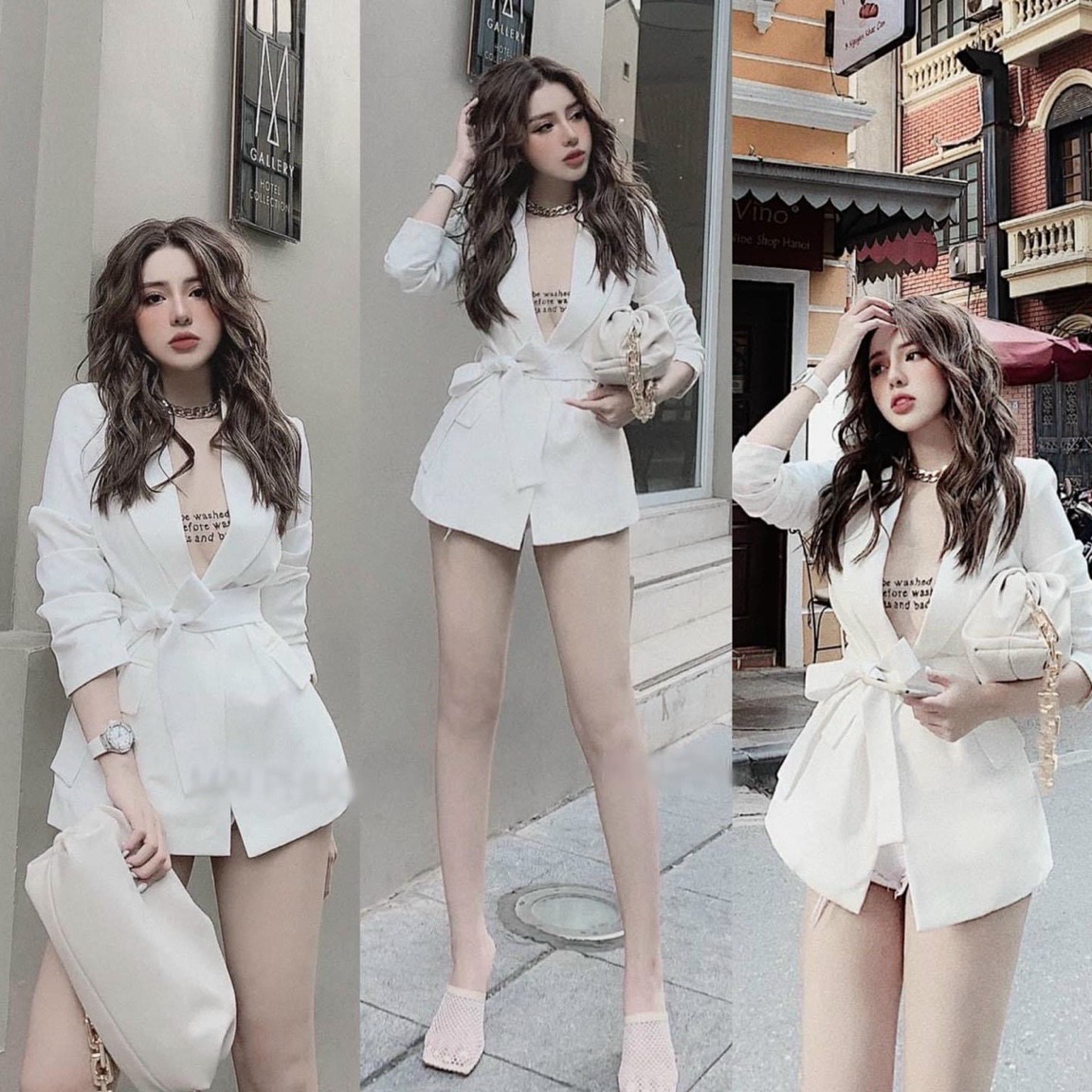 [HCM]Áo Khoác vest dài