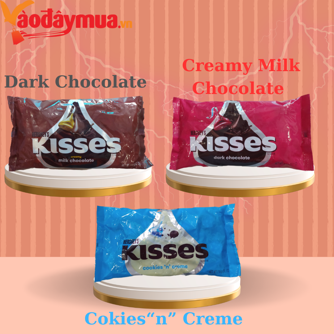 Socola Kisses Hershey s Kisses Creamy Milk Chocolate