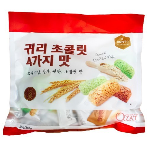 Bánh yến mạch hàn quốc thập cẩm 380g-đồ ăn vặt