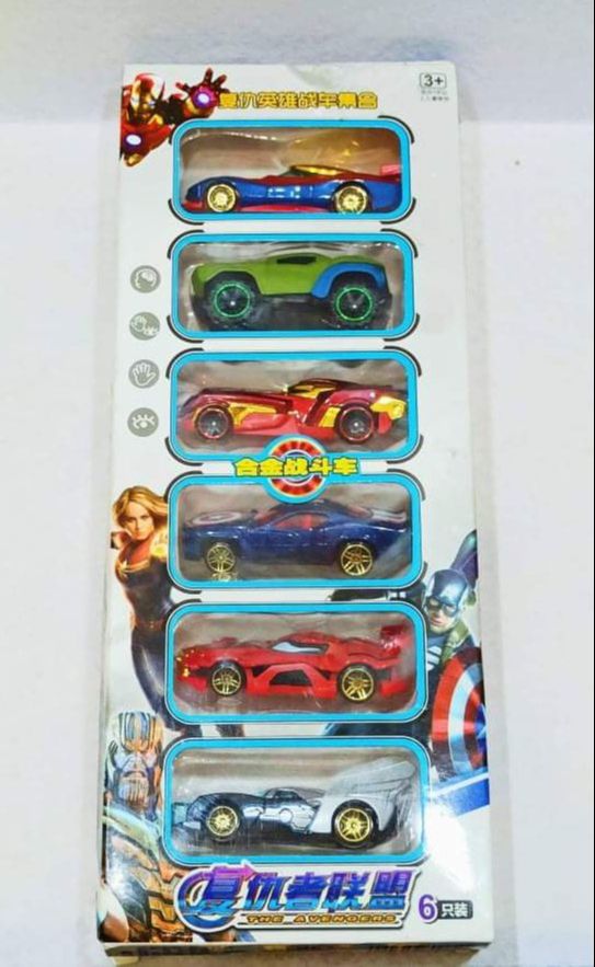 Bộ 05 Xe Sắt Siêu Anh Hùng AVENGERS