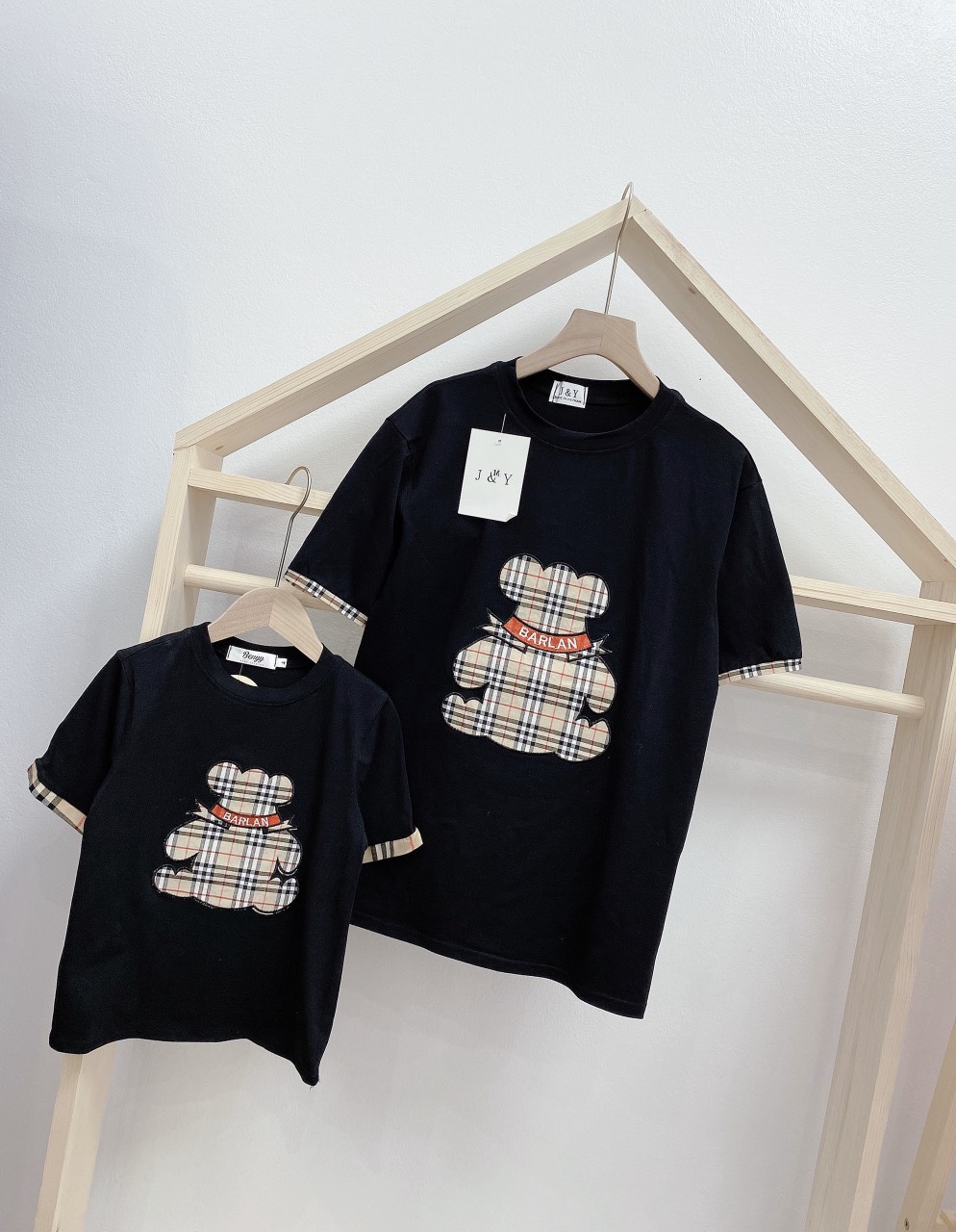 SET ÁO ĐÔI GẤU BBR MẸ BÉ