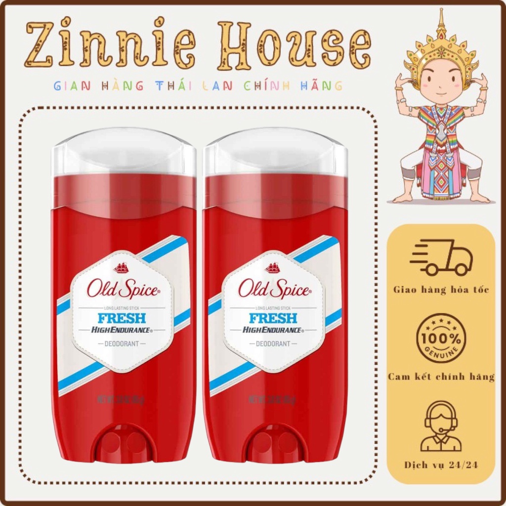 [HÀNG MỸ] Lăn khử mùi Old Spice FRESH - 85g