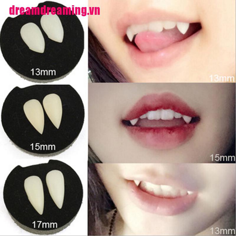 Răng Nanh Giả Hóa Trang Ma Cà Rồng Dịp halloween